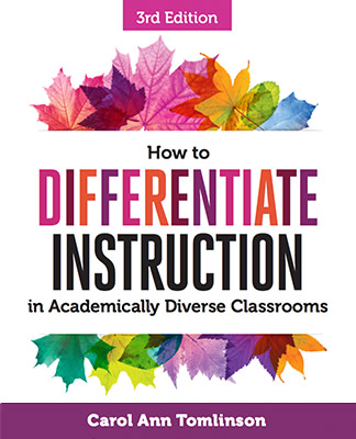 Book banner image for How To Differentiate Instruction in Academically Diverse Classrooms, 3rd Edition