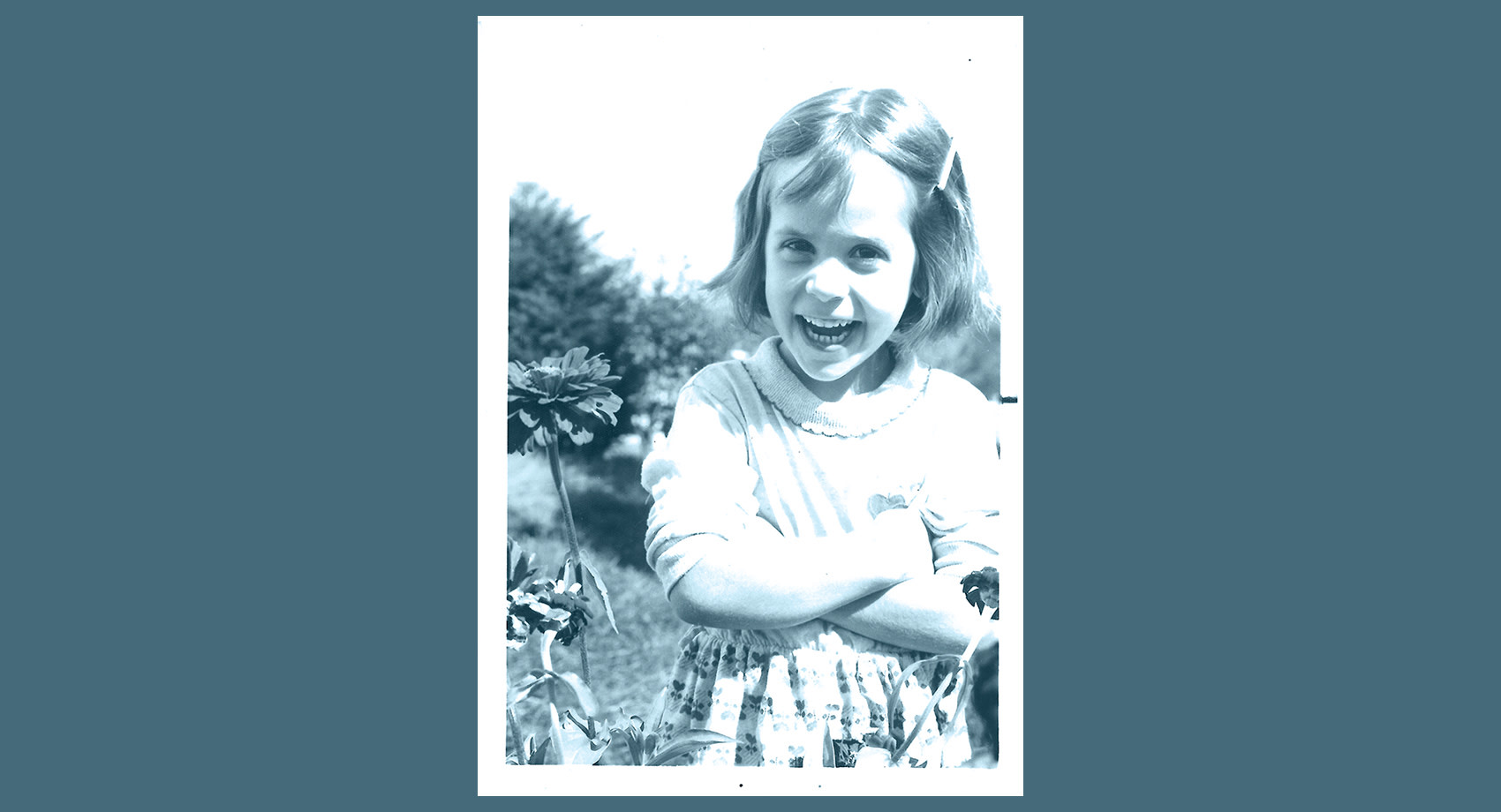"Firecracker" Jen Schwanke as a child.