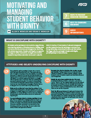 Book banner image for Motivating and Managing Student Behavior with Dignity