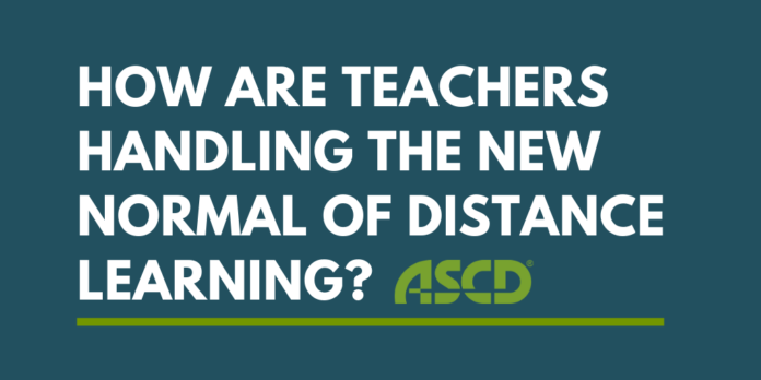 How are teachers handling the new normal of distance learning? - thumbnail