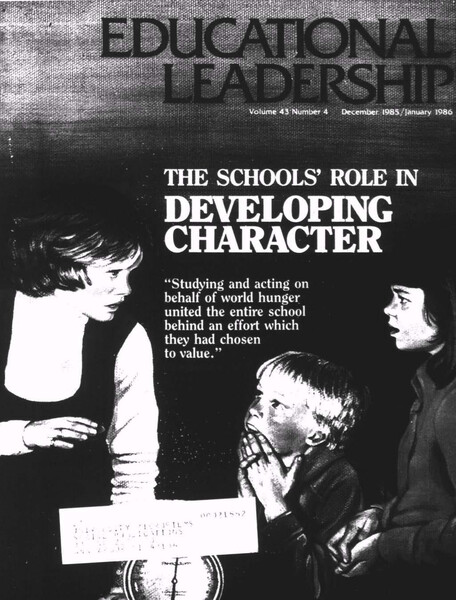 The School's Role in Developing Character Thumbnail