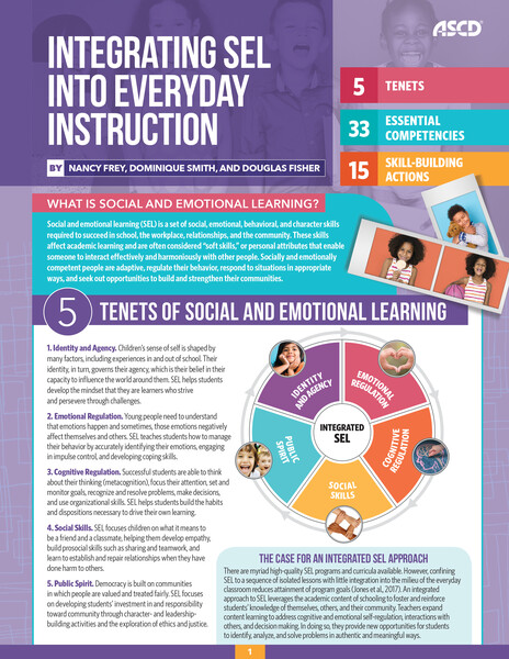 Book banner image for Integrating SEL into Everyday Instruction